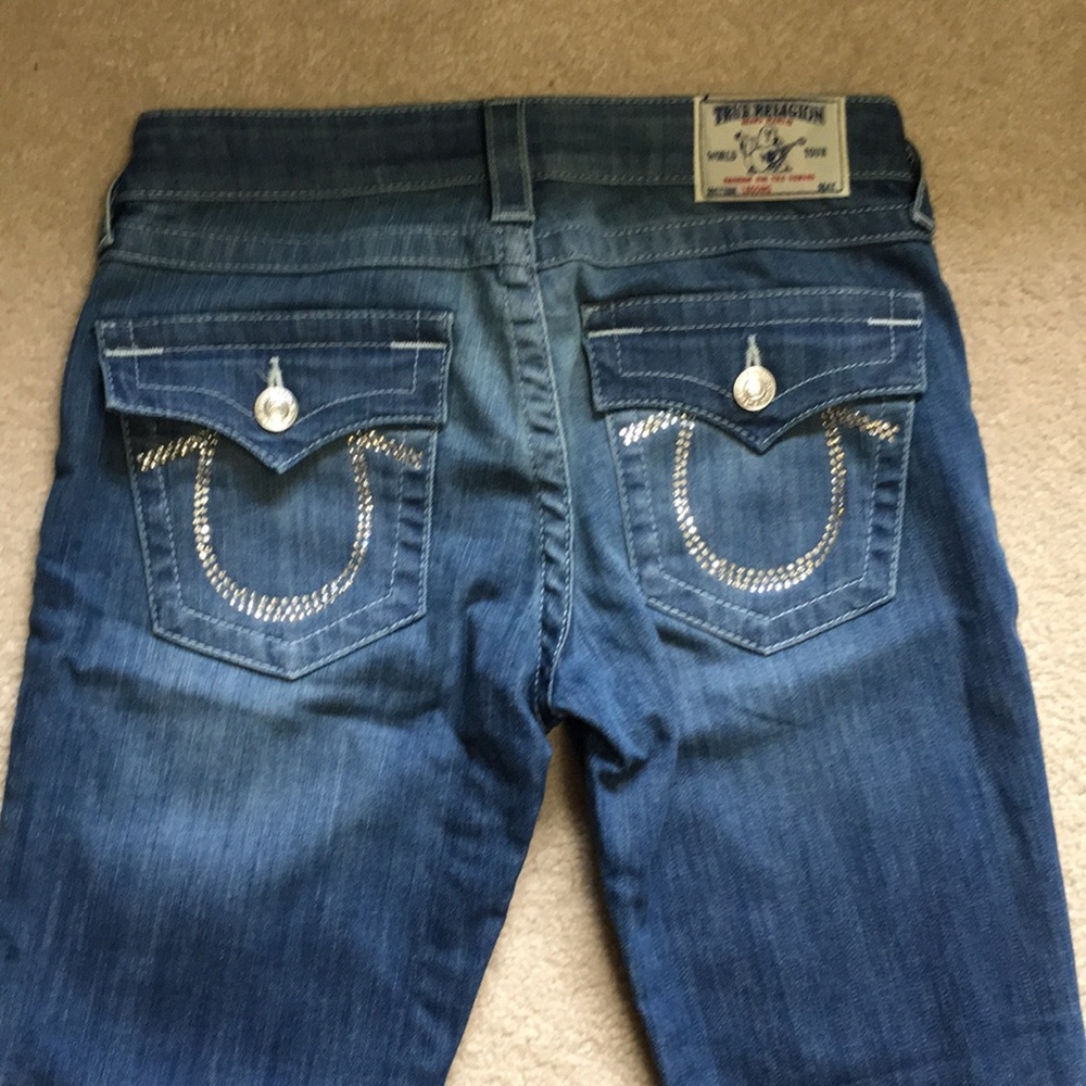 True Religion Flap Pocket Jean Legging - Picture 9 of 12